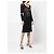 Autre Marque Abito Versace Jeans Couture nero con cut-out - vista 4