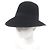 Cappello Bowler Hermès 58 in pelliccia di coniglio ricamata