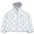 Autre Marque Giacca Bomber BLUE MARBLE Giacca con cappuccio in poliestere