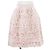 Falda Chanel de mezcla de fibras y cinta de tweed fancy