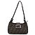 FENDI Zucca Canvas Mamma Baguette Shoulder Bag Black Brown - vista 13