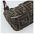 FENDI Zucca Canvas Mamma Baguette Shoulder Bag Black Brown - vista 15