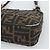 FENDI Zucca Canvas Mamma Baguette Shoulder Bag Black Brown - vista 16