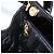 Salvatore Ferragamo Vala Hand Bag Patent leather 2way Black Gold - vista 20