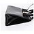 Salvatore Ferragamo Vala Hand Bag Patent leather 2way Black Gold - vista 5
