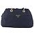 PRADA Bolsa de Ombro com Corrente Nylon Navy Gold - vista 13