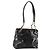 CHANEL Chain Shoulder Bag Patent leather Black Gold CC