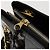 CHANEL Chain Shoulder Bag Patent leather Black Gold CC - vista 20