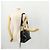 CHANEL Chain Shoulder Bag Patent leather Black Gold CC - vista 23