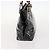 CHANEL Chain Shoulder Bag Patent leather Black Gold CC - vista 3