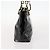 CHANEL Chain Shoulder Bag Patent leather Black Gold CC - vista 4