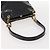 CHANEL Chain Shoulder Bag Patent leather Black Gold CC - vista 7