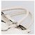 FENDI Celeria Tote Bag Leather White Silver - vista 15