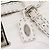 FENDI Celeria Tote Bag Leather White Silver - vista 19