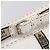 FENDI Celeria Tote Bag Leather White Silver - vista 20