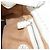 FENDI Celeria Tote Bag Leather White Silver - vista 24