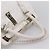 FENDI Celeria Tote Bag Leather White Silver - vista 6
