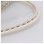 FENDI Celeria Tote Bag Leather White Silver - vista 7