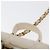 CHANEL Matelasse Vanity Chain Bag Caviar Leder Weißgold CC - Ansicht 8
