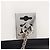 Céline CELINE Shoulder Bag Leather White Black Silver - vista 10