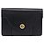 Christian Dior Chain Shoulder Bag Leather Black Gold - vista 2