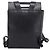 FENDI Backpack Leather Black Silver - vista 3