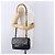 CHANEL Matelasse Chain Shoulder Bag Lamb Skin Black Silver CC - vista 27