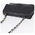 CHANEL Matelasse Chain Shoulder Bag Lamb Skin Black Silver CC - vista 7