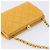 CHANEL Matelasse Chain Shoulder Bag Caviar Skin Yellow Gold CC - vista 6