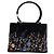 Salvatore Ferragamo Tote Bag Velor Black Silver - vista 13