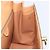 Céline CELINE Bolsa de mão em lona Macadam PVC Couro Castanho Dourado - vista 18