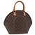 LOUIS VUITTON Monogram Ellipse MM Hand Bag M51126 LV