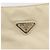PRADA Chain Shoulder Bag Nylon Ivory Silver - vista 14