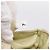 PRADA Chain Shoulder Bag Nylon Ivory Silver - vista 21