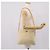 PRADA Chain Shoulder Bag Nylon Ivory Silver - vista 25