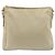 PRADA Chain Shoulder Bag Nylon Ivory Silver - vista 3