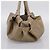 LOEWE Nappa Aire Anagram Hand Bag Leather Gold - vista 3