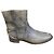 Frye Lindsay Plate Short Botines de cuero gris
