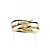 Anello Cartier Trinity in oro rosa bianco e giallo 18K con diamanti
