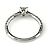 Anello Cartier Etincelle de Half Eternity in Platino - vista 4