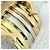 Cartier Tri-Color Gold Band Ring - Ansicht 6
