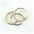 Anello Cartier Trinity in oro tricolore - vista 3