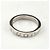 Bulgari Bvlgari Marry Me Platinring mit 5 Diamanten - Ansicht 3