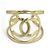 Chanel vergoldeter Armreif - Ansicht 2