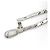 Bracciale con charm in argento Gucci - vista 2