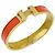 Bracciale Hermès Click H in Oro e Arancione