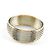 Bracciale rigido Cartier in oro giallo 18K e acciaio inossidabile