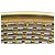 Bracciale rigido Cartier in oro giallo 18K e acciaio inossidabile - vista 6