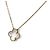 Collana Pendente Van Cleef & Arpels Vintage Alhambra in Oro Giallo e Madreperla