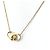 Autre Marque Colar com Pendente Double Loop em Ouro Amarelo Tiffany & Co.